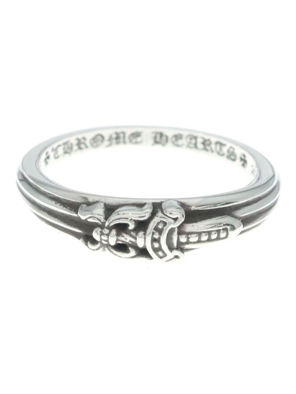 Chrome Hearts Baby Classic Dagger Ring Silver